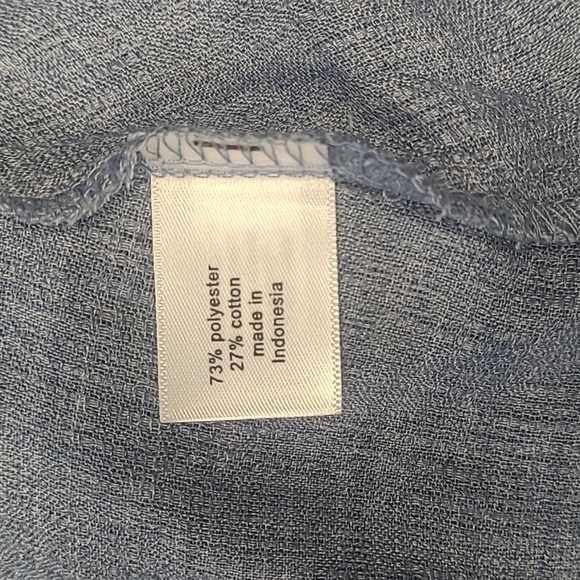 Lane Bryant NWT sleeveless Vneck peplum top Size 14 - Picture 7 of 8